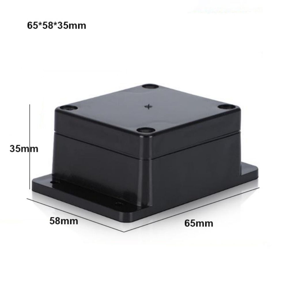 ABS Kunststoff Projektgehäuse Boxen Weiß Schwarz Gehäuse Instrumentenkoffer Elektronikzubehör