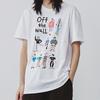 Vans OTW Artist Collaboration Print Short Sleeve T-Shirt Women Tops White VN0A4MNLWHT
