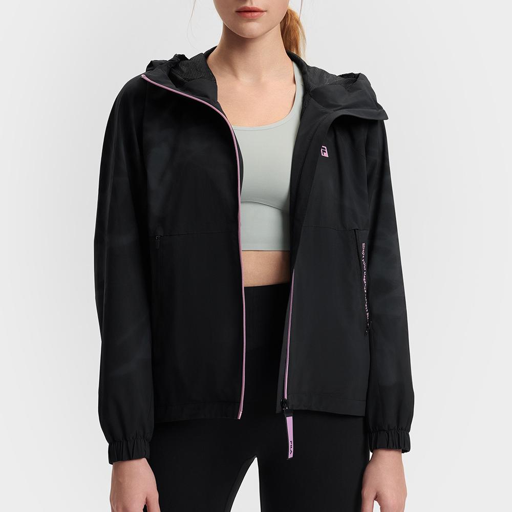 New FILA Fitness Series Jacket Women's All Over Print A11W511703FZA