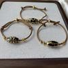 Nine Eyes Dzi Bead Series Bracelet Premium Light Luxury Enamel Men'S And Women'S Adjustable Hand Rope