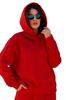 Los Angeles Embroidered Padded Set Red