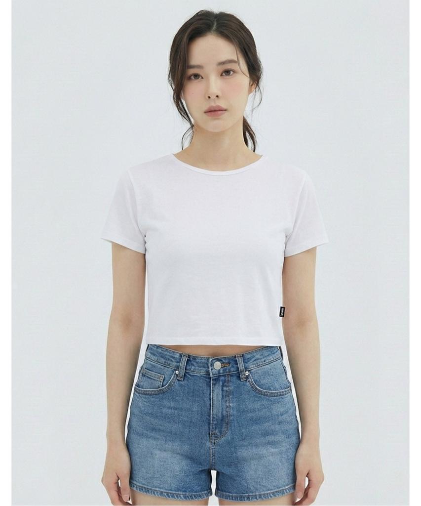 VANAKE Round Neck Short Sleeve T-Shirt_Vb36Tsm324Z