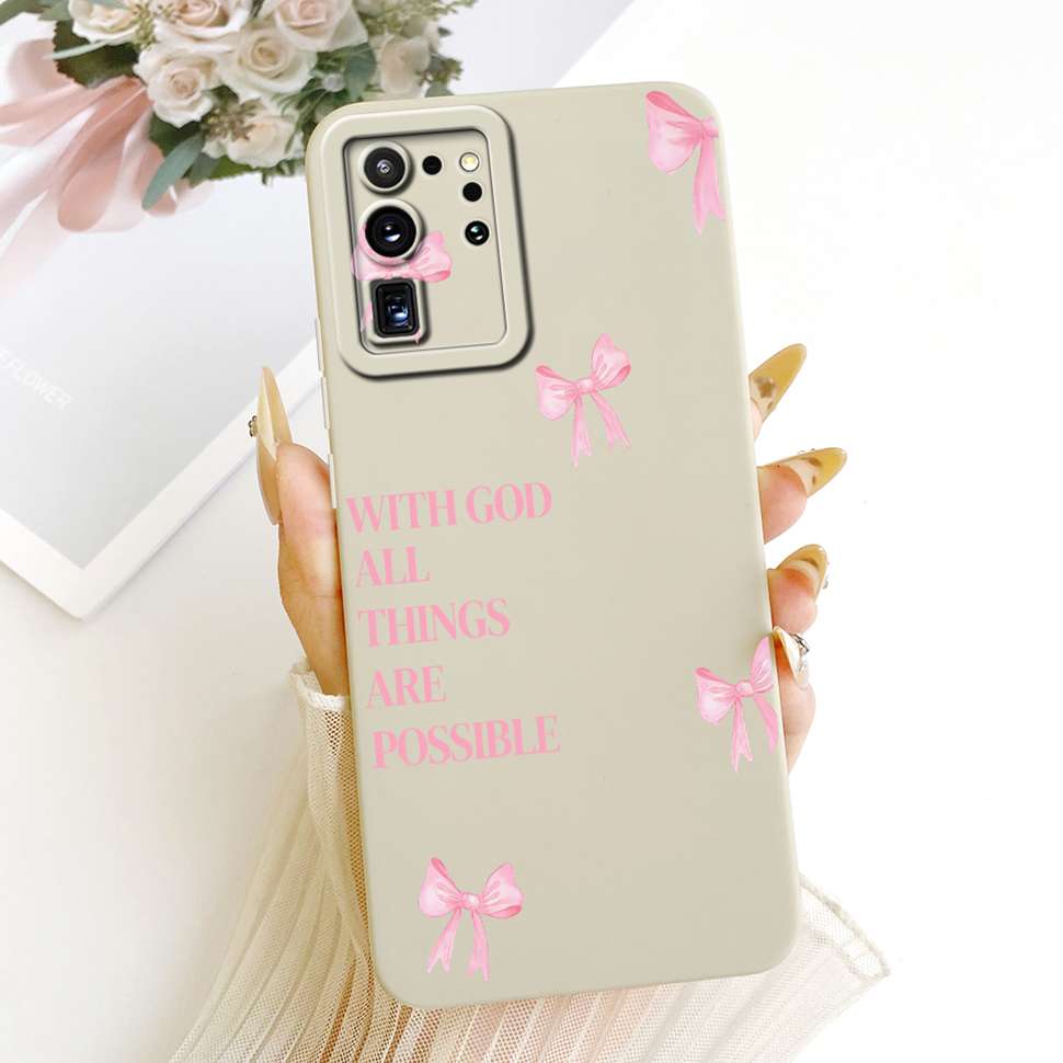 For Samsung Galaxy S20 Ultra Case Fashion Cartoon Rabbit Silicone Back Cover For Samsung S20 Ultra 4G 5G Bumper Phone Cases