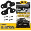 HD VISOR CLIPS(2) SUN Fit JEEP 2018 & NEWER JL, JK, JT GLADIATOR, WRANGLER New