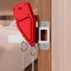Portable Travel Safety Door Lock Room Hotel Antitheft Security Lock Home Security Door Stoppers Portable Alarm Door Lock