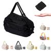Große faltbare Einkaufstasche Wiederverwendbare Öko-Tasche Lebensmittelpaket Strandspielzeug Aufbewahrungstaschen Schulter Katze Zitrone Aufdruck Tasche Tragetasche