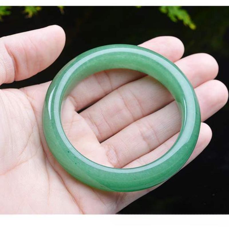 Přírodní ledové druhy fialový nefritový náramek módní kouzlo smaragdový náramek nefritový náramek dámský dárek