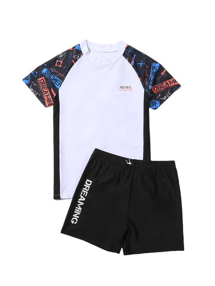 Plus Size Swimsuit for Kids & Teens: Boys' & Girls' Split Swimwear for Larger Sizes