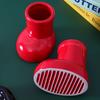 Ceramic Vase Boots Shoe Cute Cartoon Pen Holder Tabletop Storage Ikebana Flower Vase Boots Pot Home Decoration Accessories