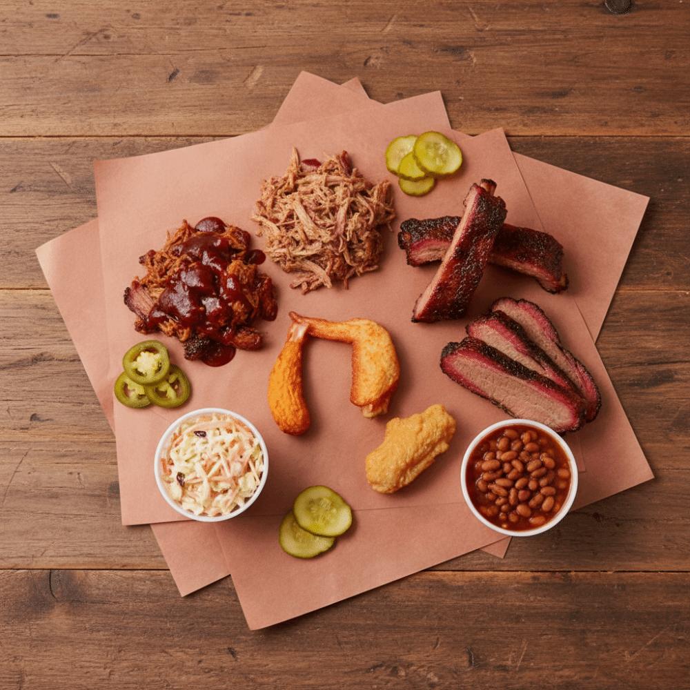 Papier d'emballage pour viande fumée épais Papier de cuisson résistant à la chaleur Bœuf