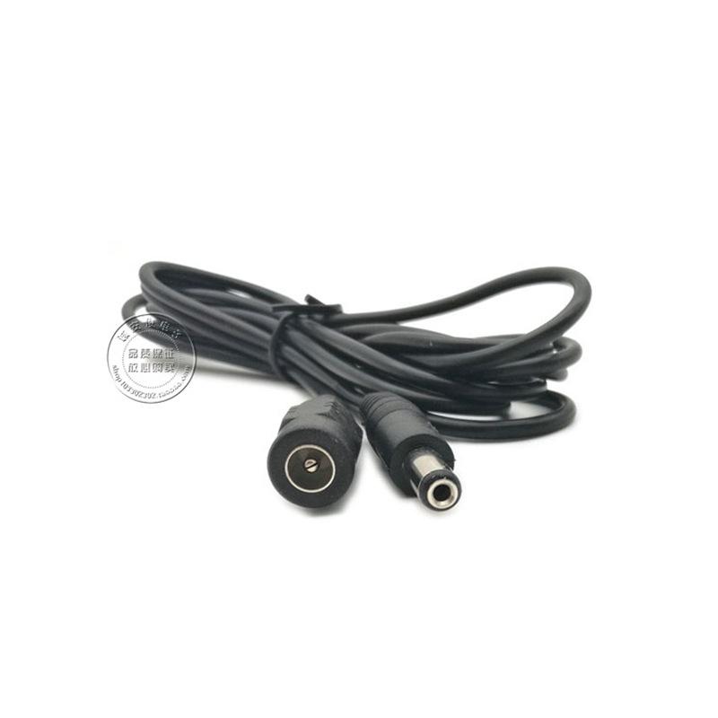DC 5.5x2.1mm Male To Female Power Extension Cable for Surveillance