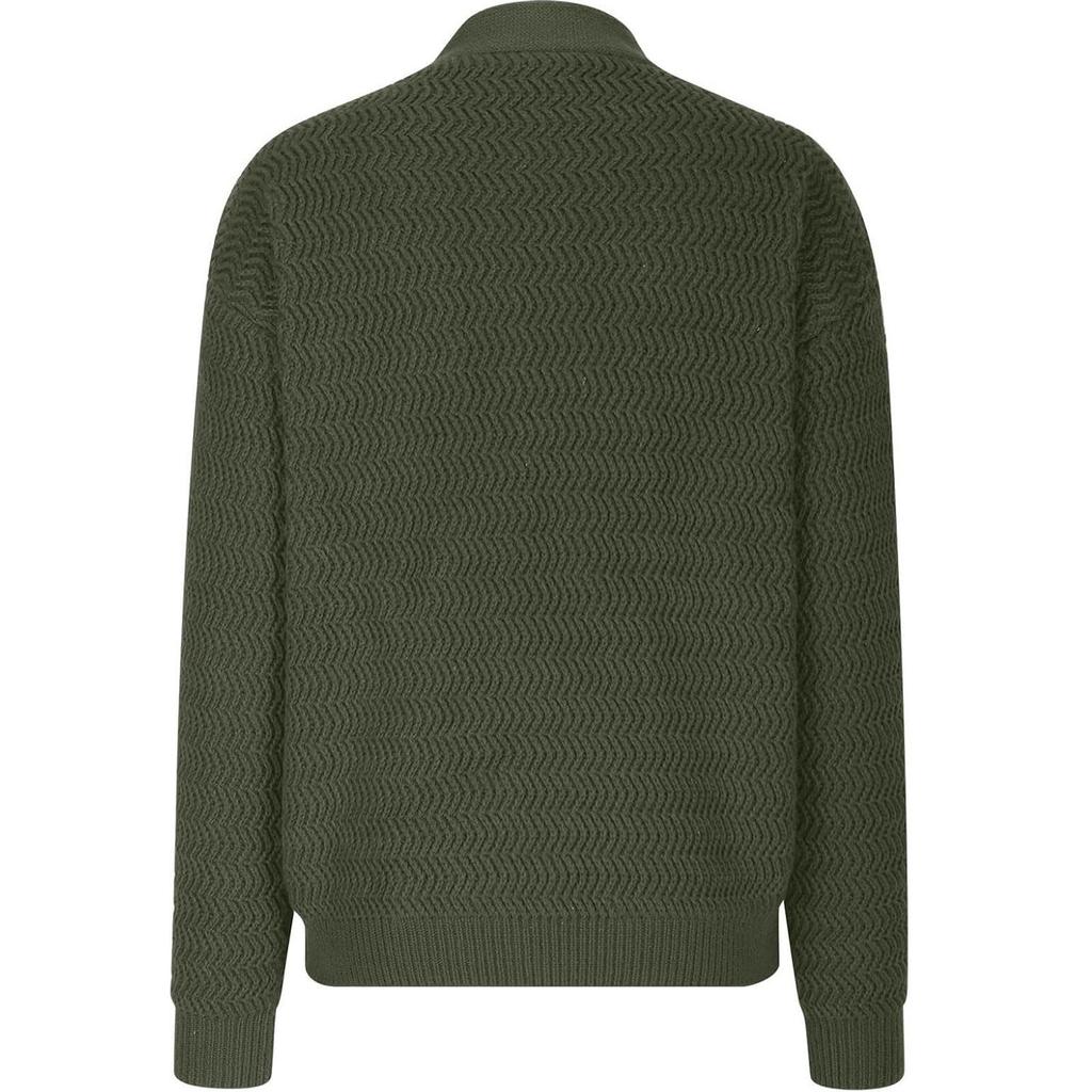 Women's Fashion Casual Solid Color Front Open Long Sleeve Thick Knit Cardigan Sweater Coat