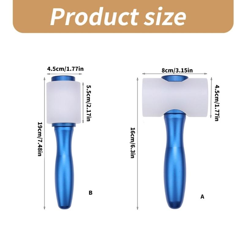 T-Shape Hammer Leather Carving Hammer Leathercraft Carving Hammer Leathercraft Mallet for Leather Craft Enthusiasts