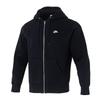 Sportswear Club Men's Full-Zip Fleece Hoodie Black White FN3862-010