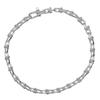TIFFANY&Co. Hardware Microlink Armband Handgelenkgröße 6,7" Silber 925 7,26g Damen Gebraucht
