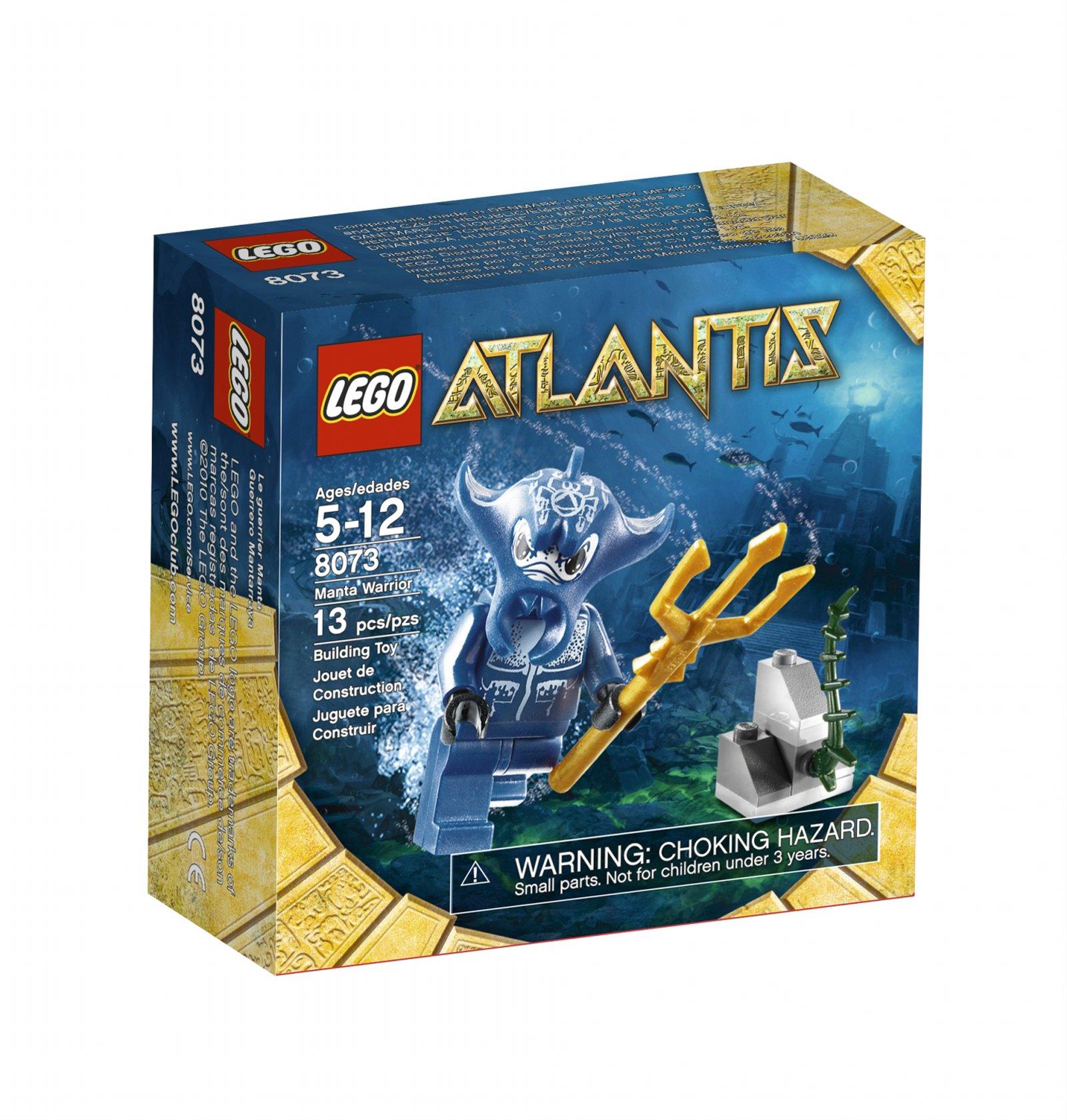 

LEGO 8073 Manta Warrior LEGO Atlantis Stingray Human
