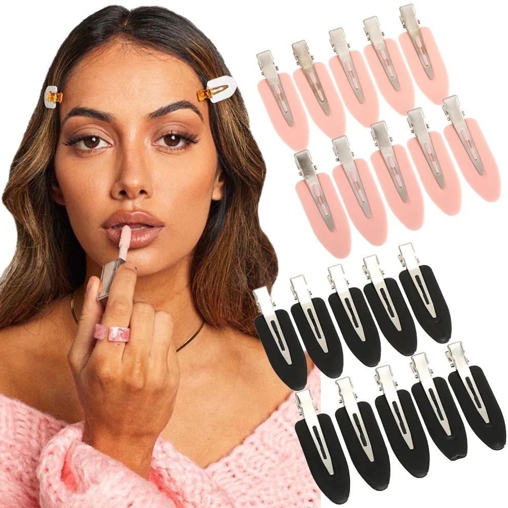 20pcs No Bending Seamless Hair Clip, Women'S Side Bangs Clip, Makeup And Face Washing Special, Anti Slip Hair Accessory For Girls' Styling