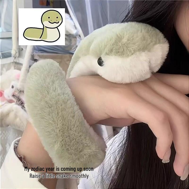 Year of the Snake Plush Doll - Festive Holiday Twistable Cloth Toy Gift