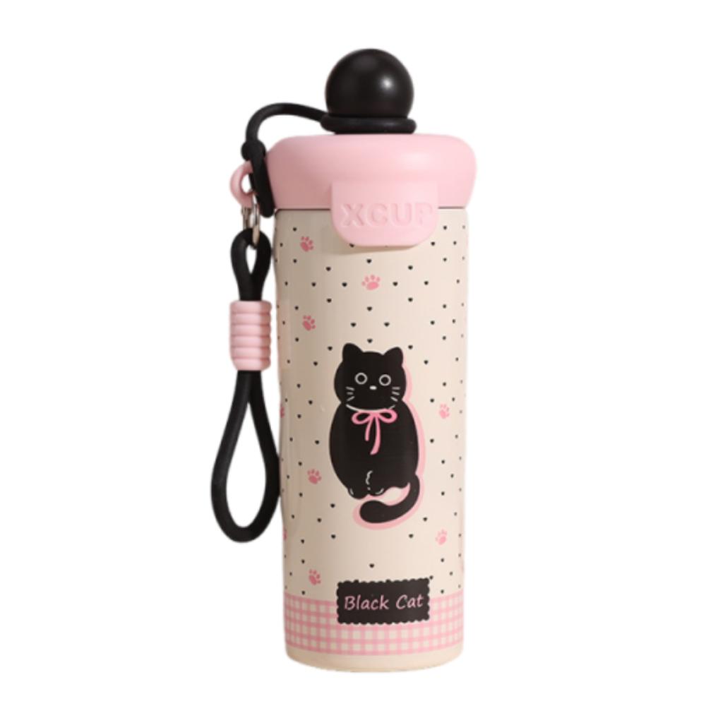 316 Stainless Steel Insulated Water Bottle Cute Cold Beverages Cups Drinkware Vacuum Flask  Office