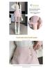 Women's High Waist Wool Pleated A-line Skirt with Anti-exposure Shorts - 2025 Autumn/Winter Collection