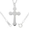 Gin No Cross Silver 925 Necklace with Chain Pendant for Men and Antique Cross [Shinjuku Kura] Medieval-style Women, Necklace,