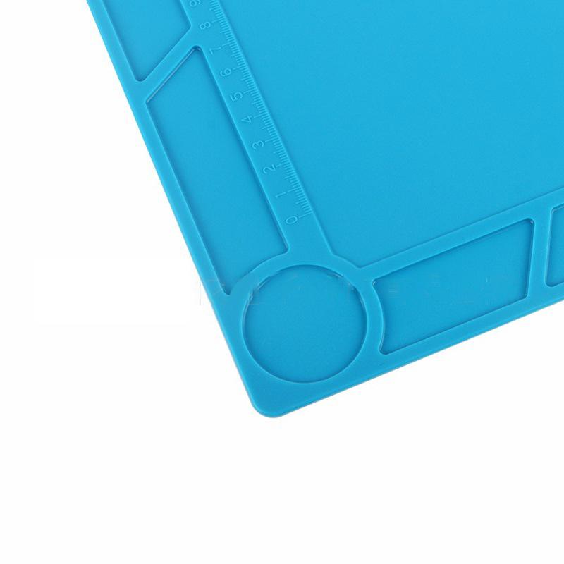 Silicone Work Mat Heat Resistant Anti-Static Magnetic Mat For Electronic Phone Laptop Watch Repair