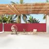 VidaXL Retractable Side Awning Red 160x1200 Cm 318071