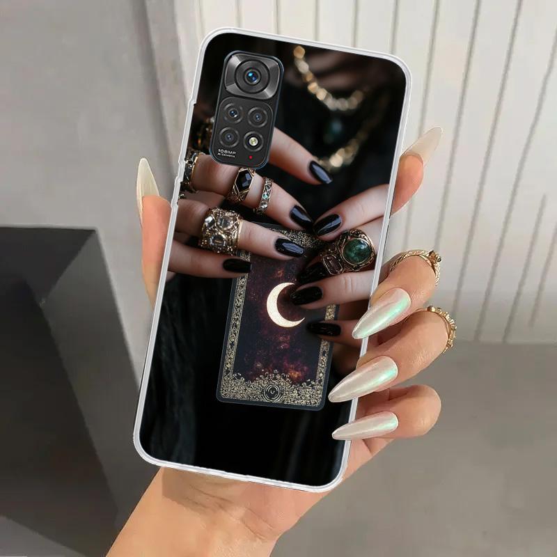 Witch Tarot Card Phone Case for Xiaomi Redmi Note 15 14 14S 13 12S 12 Pro 11S 11 Plus 11T 11E 10S Soft Funda Print Shell Redmi N