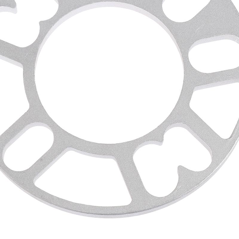 Aluminum Wheel Spacer Shim Plate 5/8/10mm Universal Hub Mod Part fits 4/5/6-hole automobile wheel hub modification