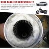 Muffler Mat, Motorcycle Fiberglass Exhaust Muffler Mat, Silencer Packing For 2-Stroke 4-Stroke ATV Dirt Bike For Exhaust Pipe Wrap Mufflers,