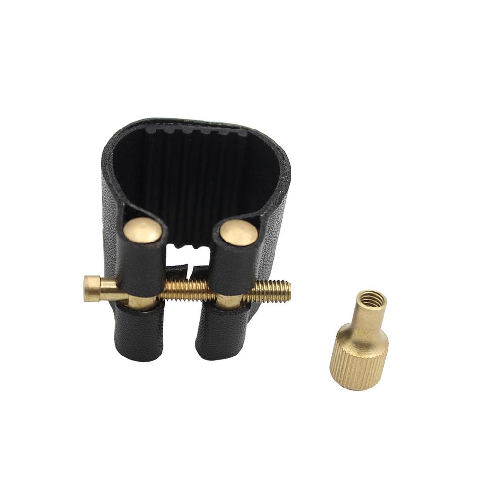 Mouthpiece Ligature Fastener + Mouthpiece Cap for Alto Sax Saxophone Mouthpiece Parts