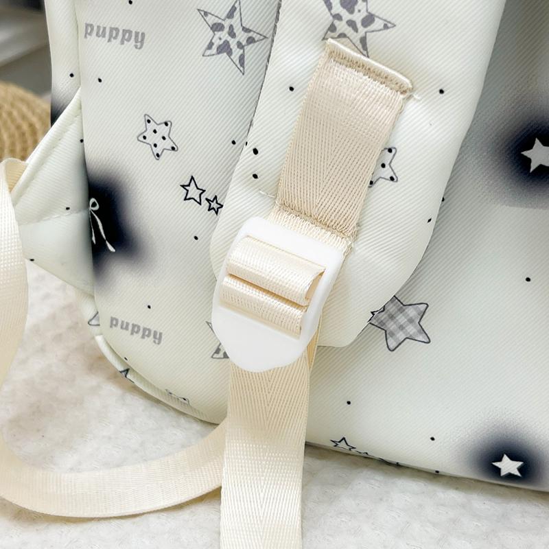 Women's Backpack Student Schoolbag Junior High School High School Large Capacity Star Backpack