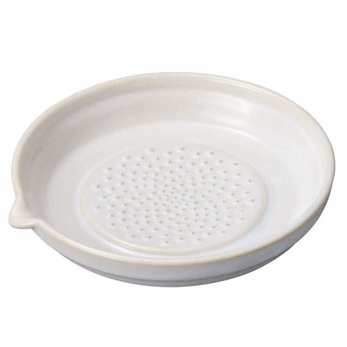 Banko Ware Grater, Large, Approx. 16 X 15 Cm, White, 18268