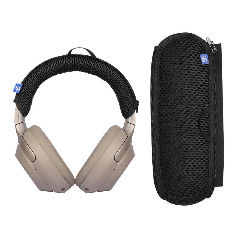 Replacement Ear Pads for Sony WH-1000XM4 Headphones Mesh Memory Foam Ear Cushions High Quality Earpads Headset Leather Case