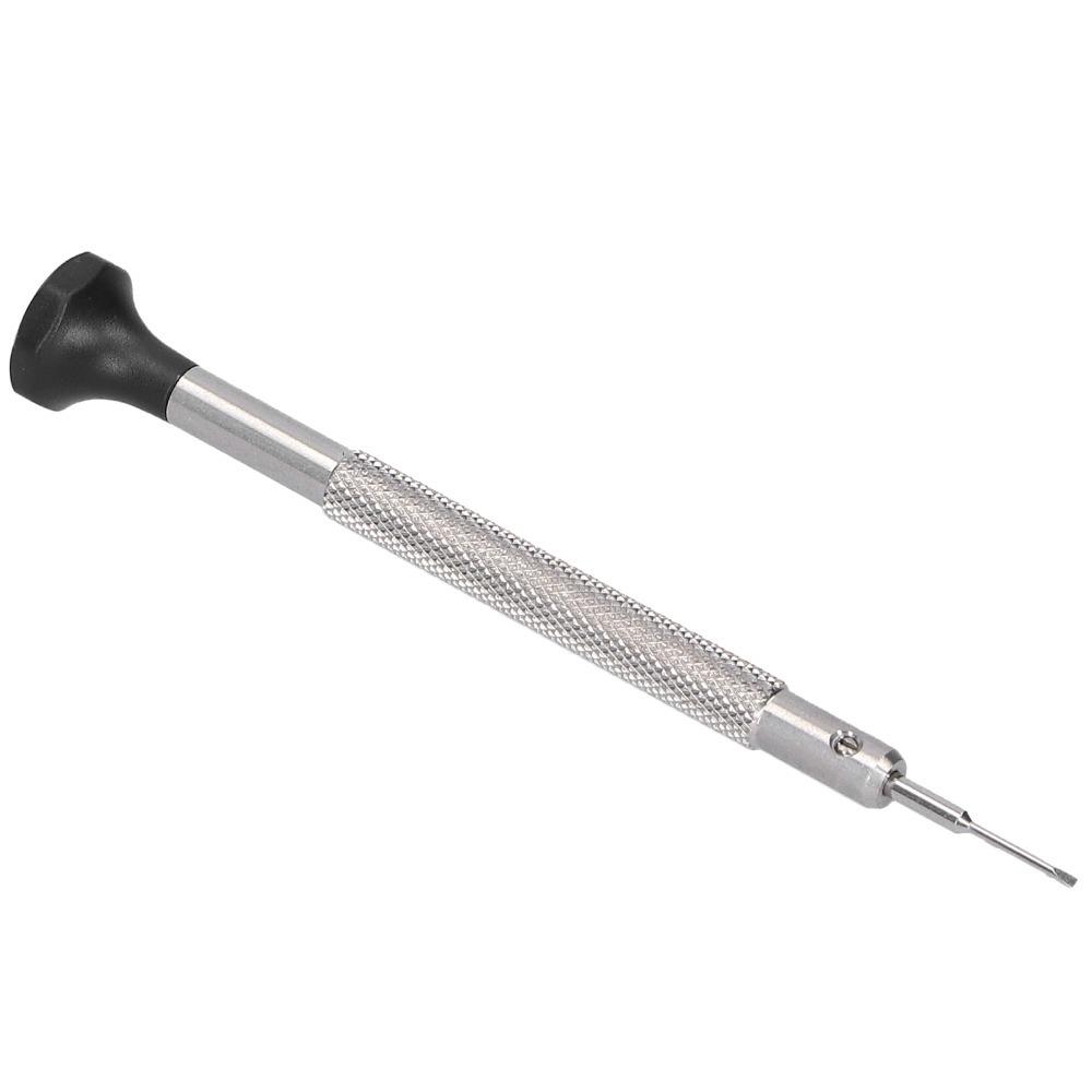 Stainless Steel Watch Screwdriver Anti Slip Knurled Handle Watch Repair Tool  Watch Maintenance