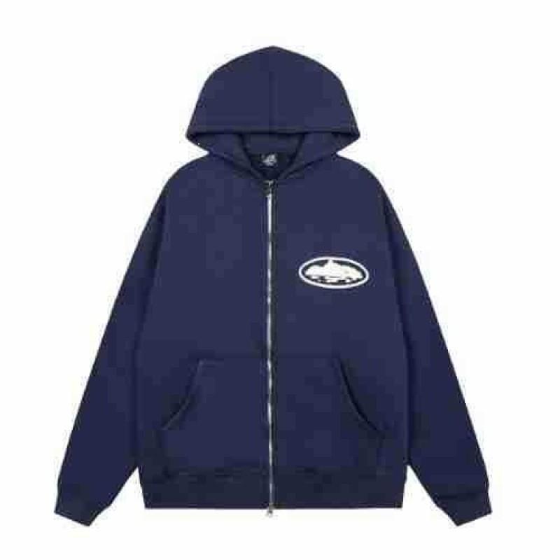 CORTEIZ Streetwear Hoodie Mens Casual Zip