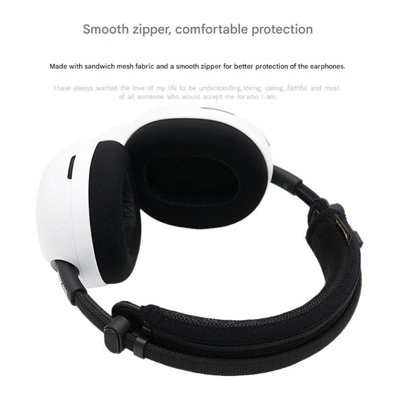 Durability Comfortable Headband Cover For H9 II Headphones Headbeam Sleeve Easy Zippers Removal For Quick Cleaning
