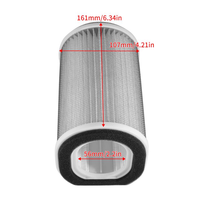 Motorcycle Air Filter is for Yamaha FJR1300 FJR1300A ABS FJR1300AE FJR1300AS FJR1300ES FJR1300P OEM:5JW-14451-00