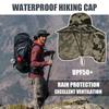 Unisex Outdoor Double Purpose Cap Large Brim Hat Sun Hat Visors Mesh Wide Brim Hat Fisherman Safaris Cap with Neck Flap