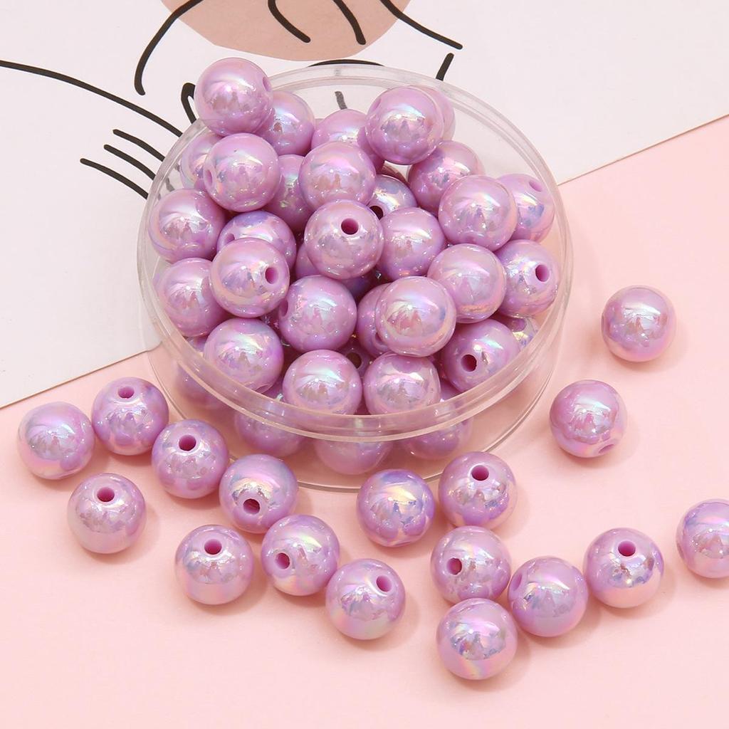 Colorful Loose Beads for DIY Bracelets, Phone Charms, Key Chains, and Jewelry Accessories