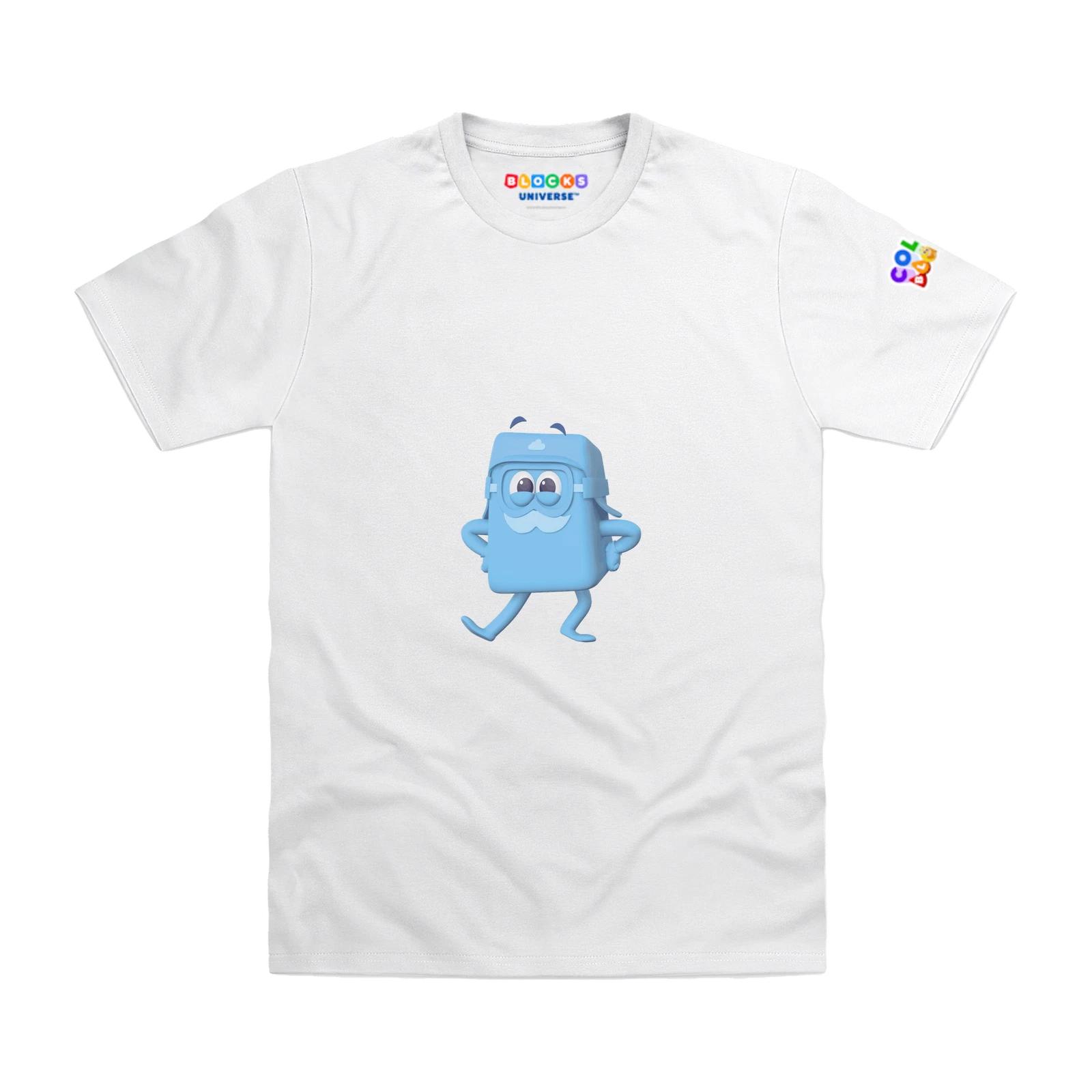 

Officially Licensed Colourblocks - Colourblock Sky Blue Kids T-Shirt 100