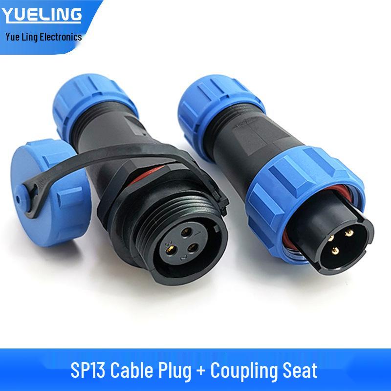 Yue Ling SP13 Aviation Plug Female Socket IP68 Waterproof Connector