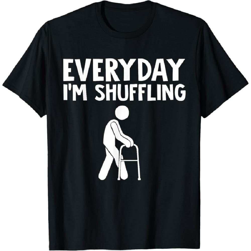 

Everyday I m shuffling T-Shirt XXXXXL чорний