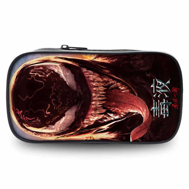 Venom The Last Dance Large Capacity Oxford Material Pencil Pouch Perfect For School And Everyday Use
