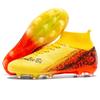 High Quality Youth Football Shoes with Anti Slip Wear-resistant Grass Professional Soccer Shoes TF/FG Comfortable Match Spikes