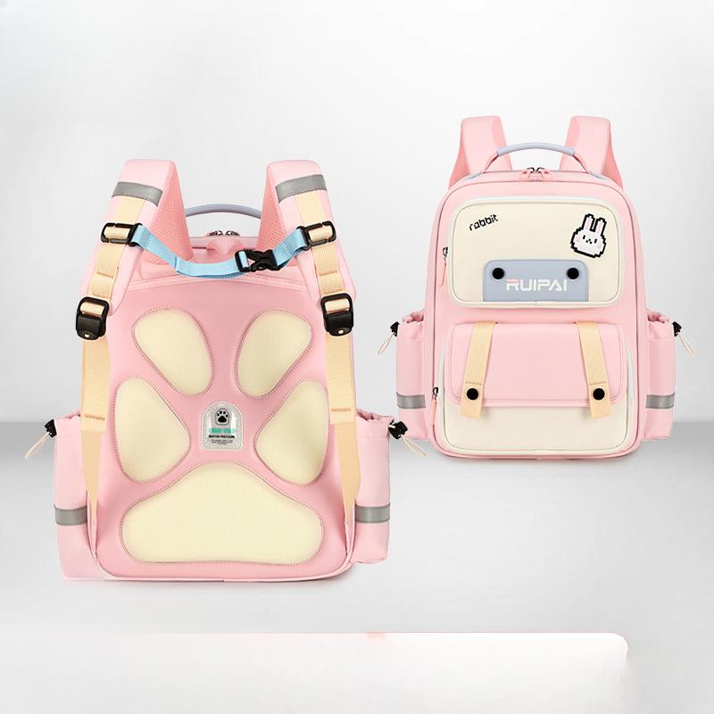 Schoolbags for Girls, Primary School Students, Children, Backpacks for Protecting The Spine and Reducing The Burden, Backpacks for Boys and Girls