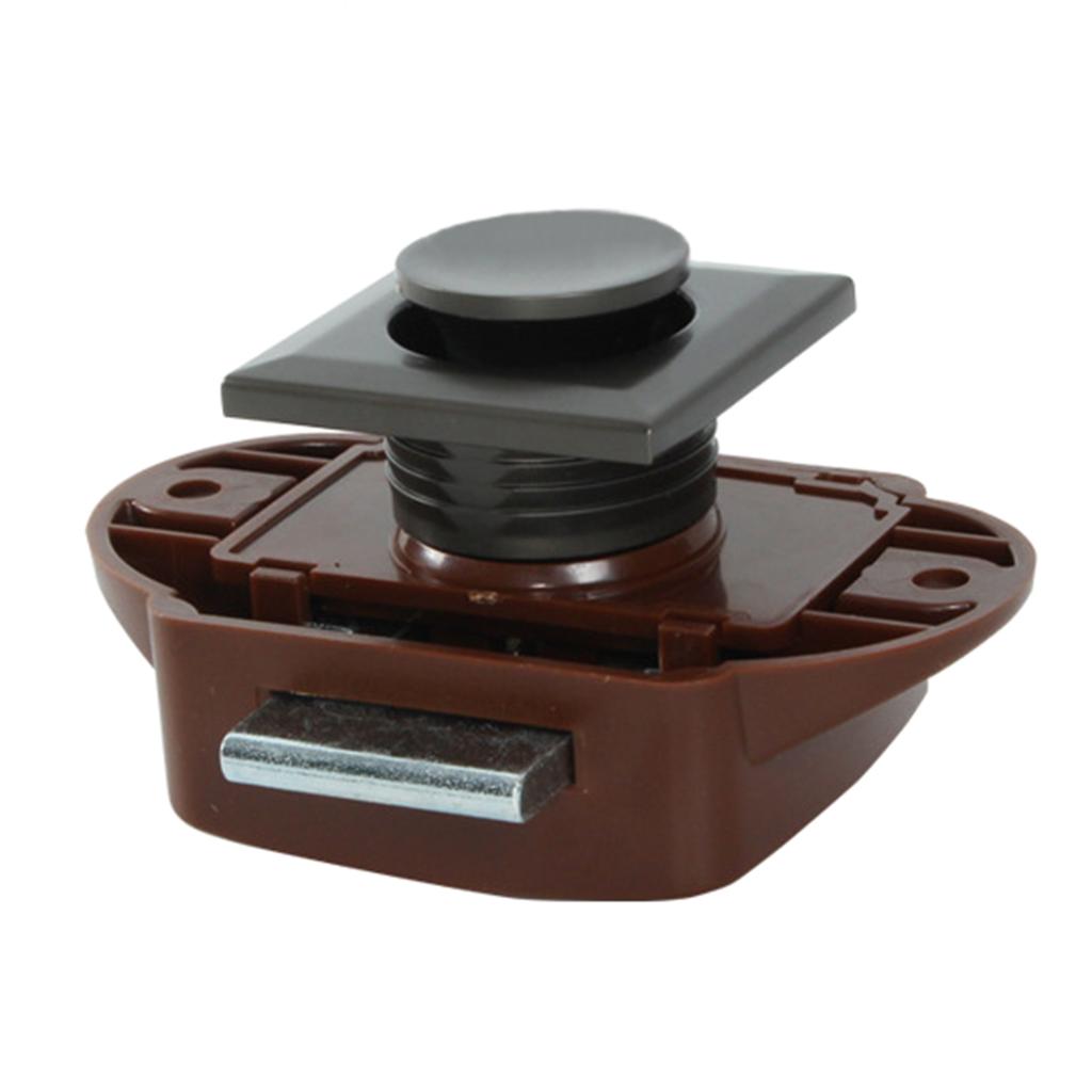 Casă Dulap RV Buton Fără cheie Încuietoare Încuietoare Trapă Blocare uși Butoane pentru dulap rulotă rulotă Mâner pentru rulote