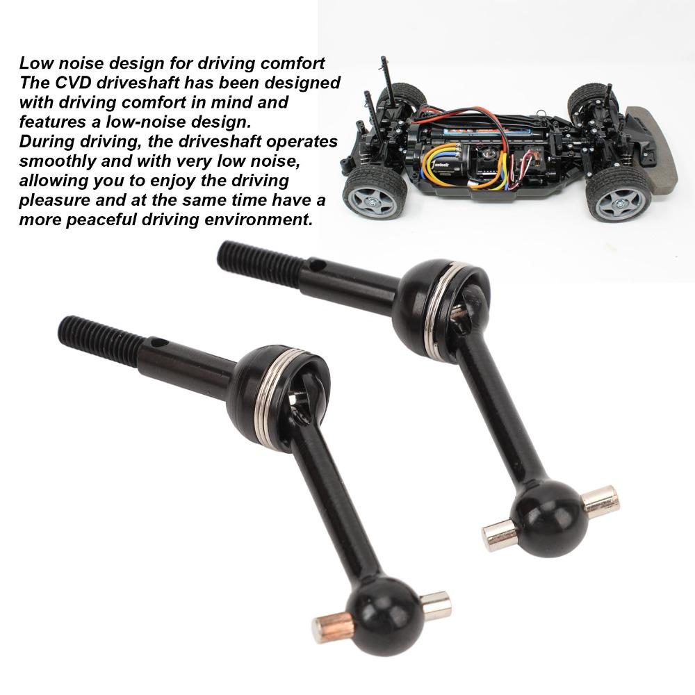 2Pcs RC Upgrade Parts CVD Drive Shaft for Tamiya TT02/TT01/TT01D/TT01E RC Car For RC Car
