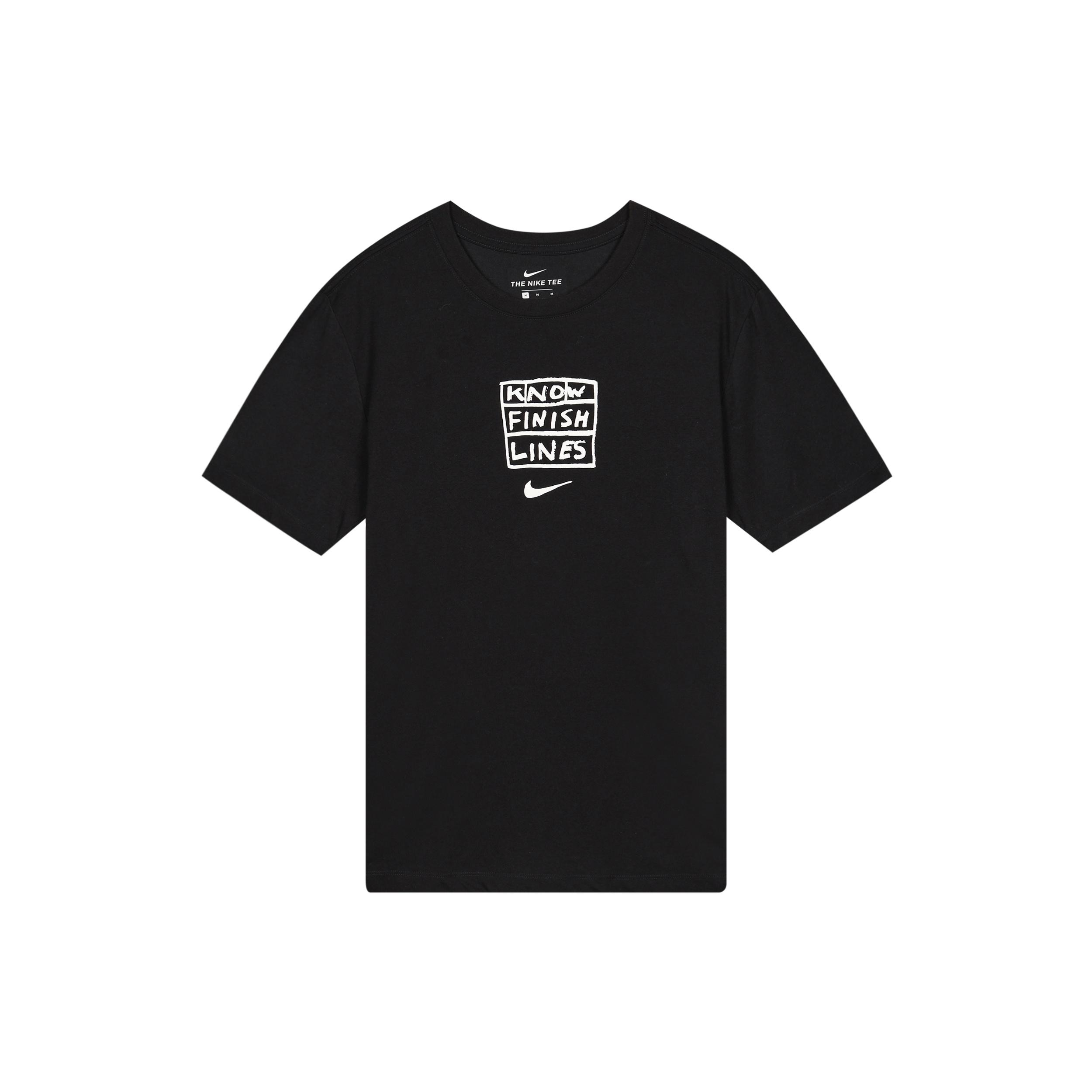 Nike Dry Tee Dfc Finish Lin TEE Men Black Men s AO0630-010 L