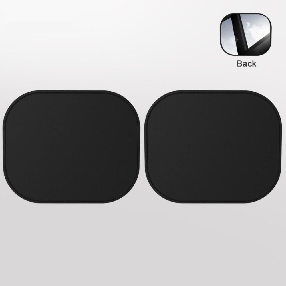 

Сверхлегкие электростатические шторы, 4-слойные, самозаполняющиеся, для бокового окна автомобиля Rear 2pcs